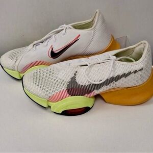 Nike Air Zoom SuperRep 2X Women’s 9.5 Multicolor Volt Pink Gum Training Shoes